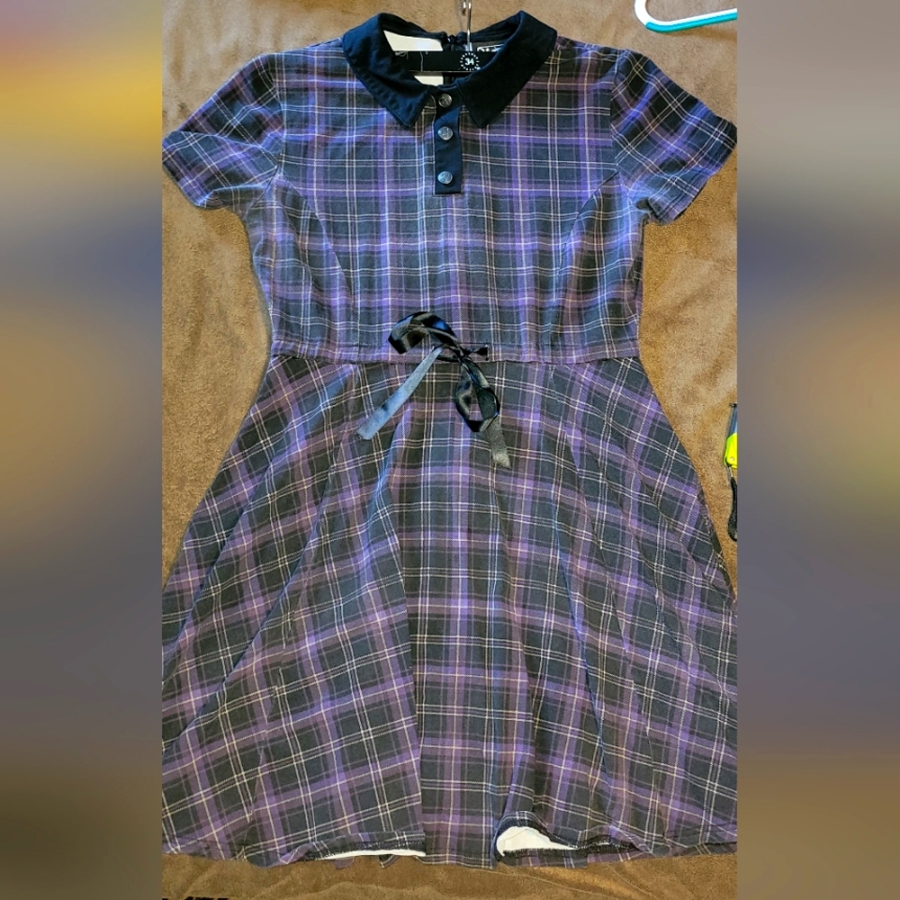 KILLSTAR Feri Doll plaid dress